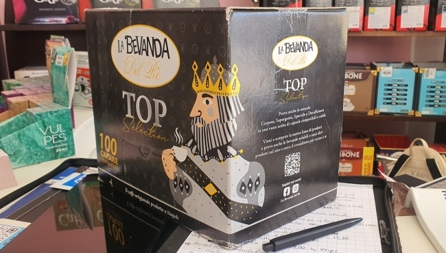 La Bevanda del Re | 100 Capsule Top Selection per A Modo Mio e Nespresso